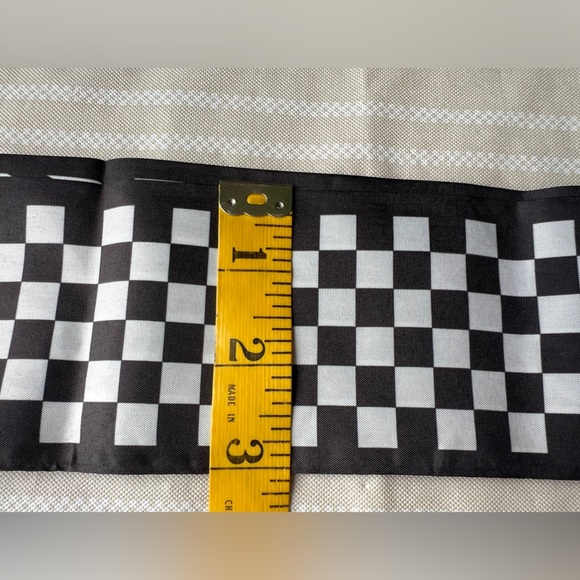 4 pcs Black & White Twilly/Hairbands/Hair ties - Picture 4 of 5